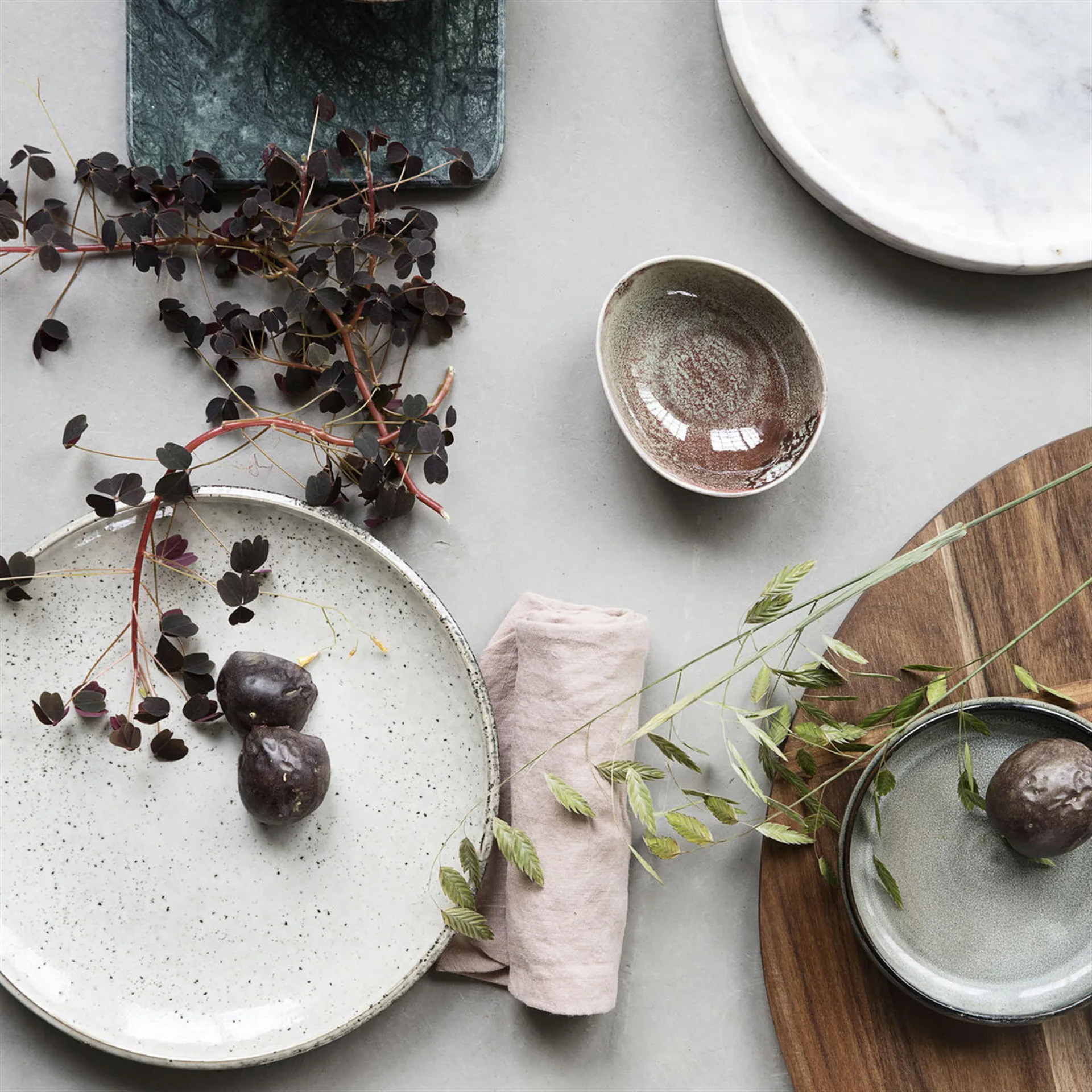 Lake πιάτο γκρι, 15,2 cm House Doctor