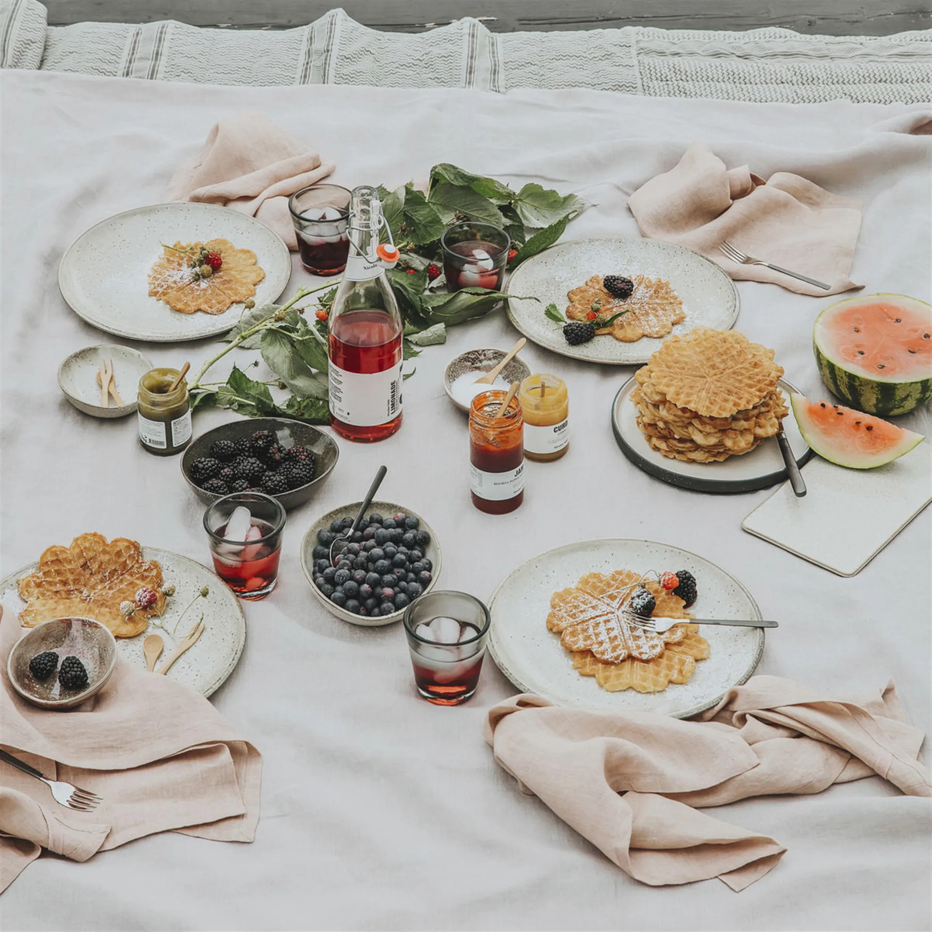 Lake πιάτο γκρι, 15,2 cm House Doctor