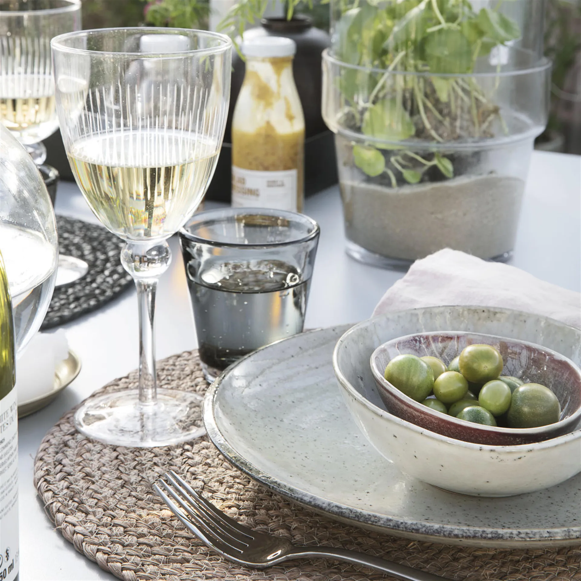 Lake πιάτο γκρι, 21,4 cm House Doctor