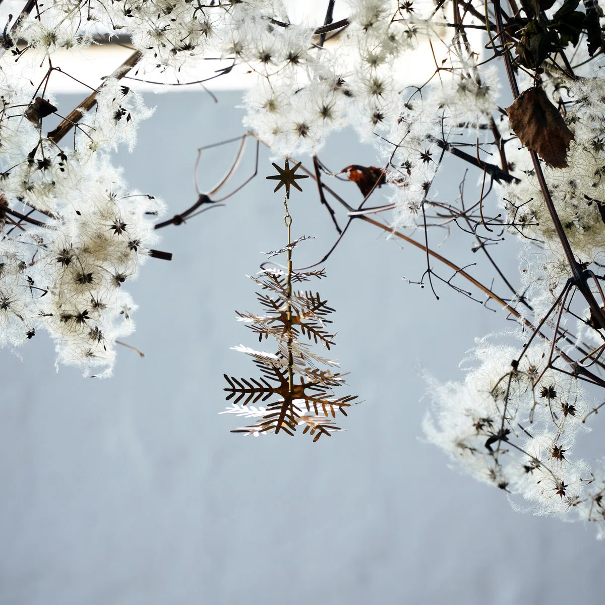 Lamet διακοσμητικό δέντρο Συσκευασία 3 τεμαχίων, Αντικέ ορείχαλκος House Doctor