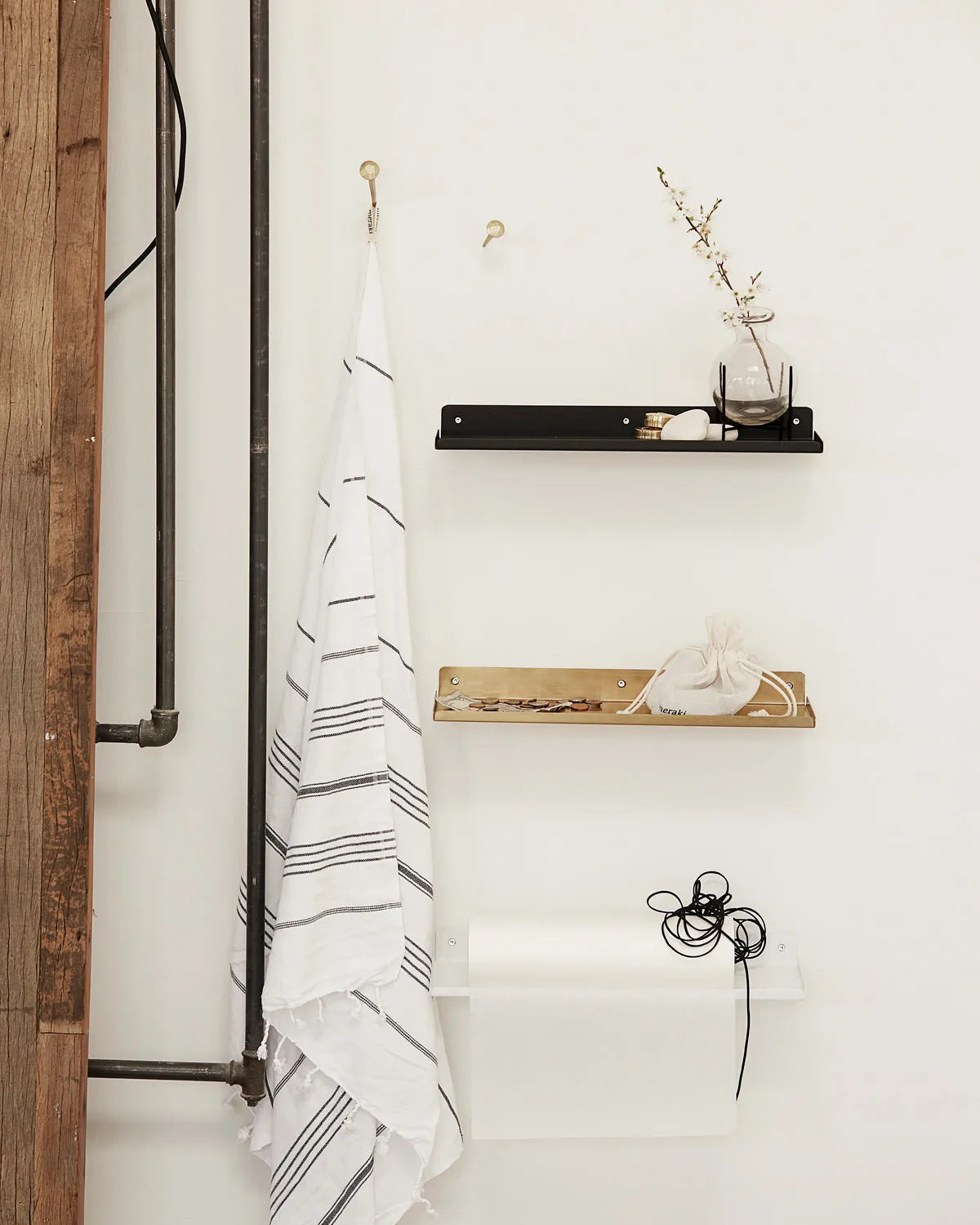 Ledge ράφι, ορείχαλκος House Doctor