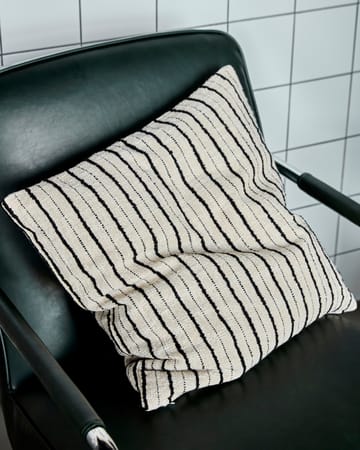 Lines μαξιλαροθήκη 50x50 εκ. - Μαύρο-off-white - House Doctor