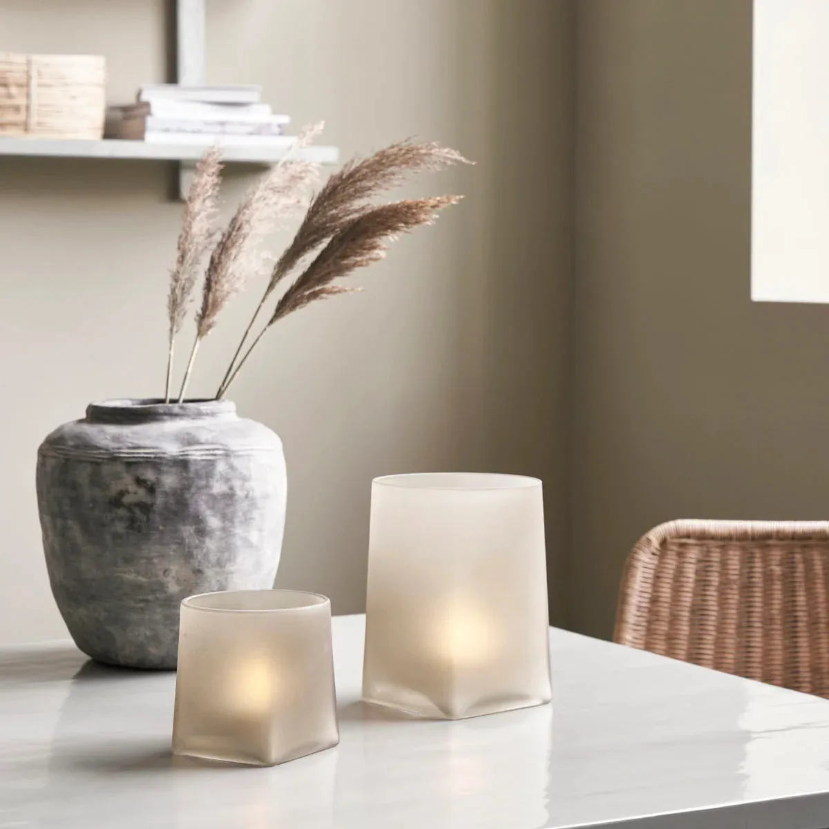 Made φανάρι ανοιχτό καφέ, 20 εκατοστά House Doctor