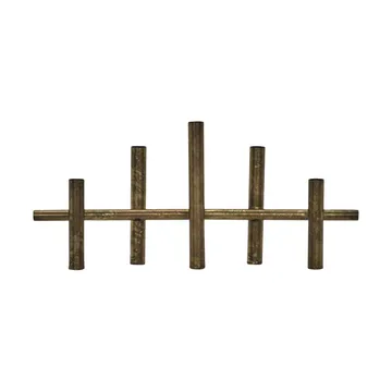 Maxi κηροπήγιο 45 εκ. - Αντικ μπρούτζινο χρώμα - House Doctor