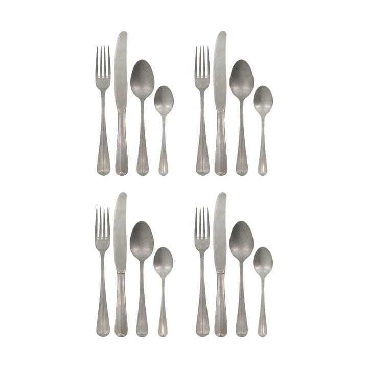 Σετ μαχαιροπήρουνων Mora 16 τεμαχίων - Silver finish - House Doctor