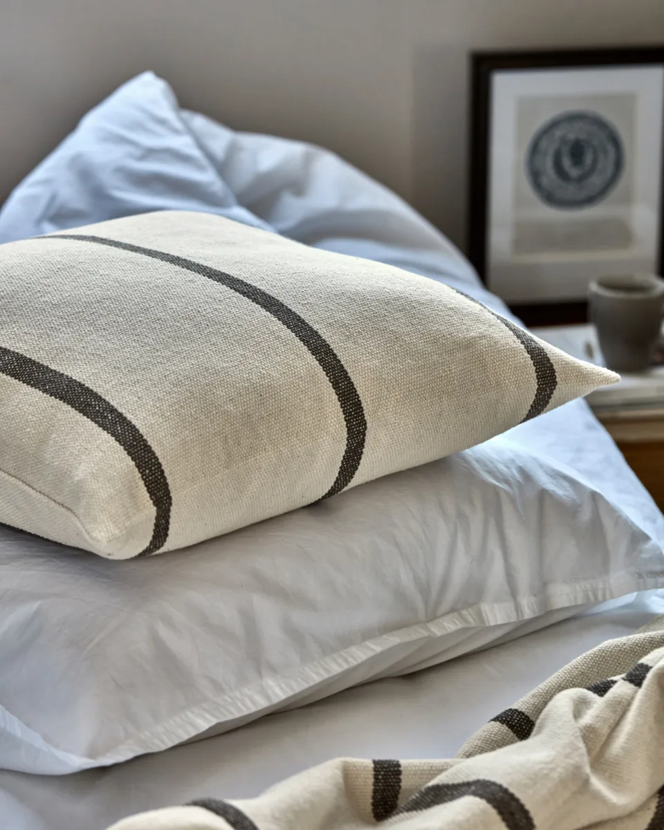 Nula μαξιλαροθήκη 50x50 εκ., Σκούρο καφέ House Doctor