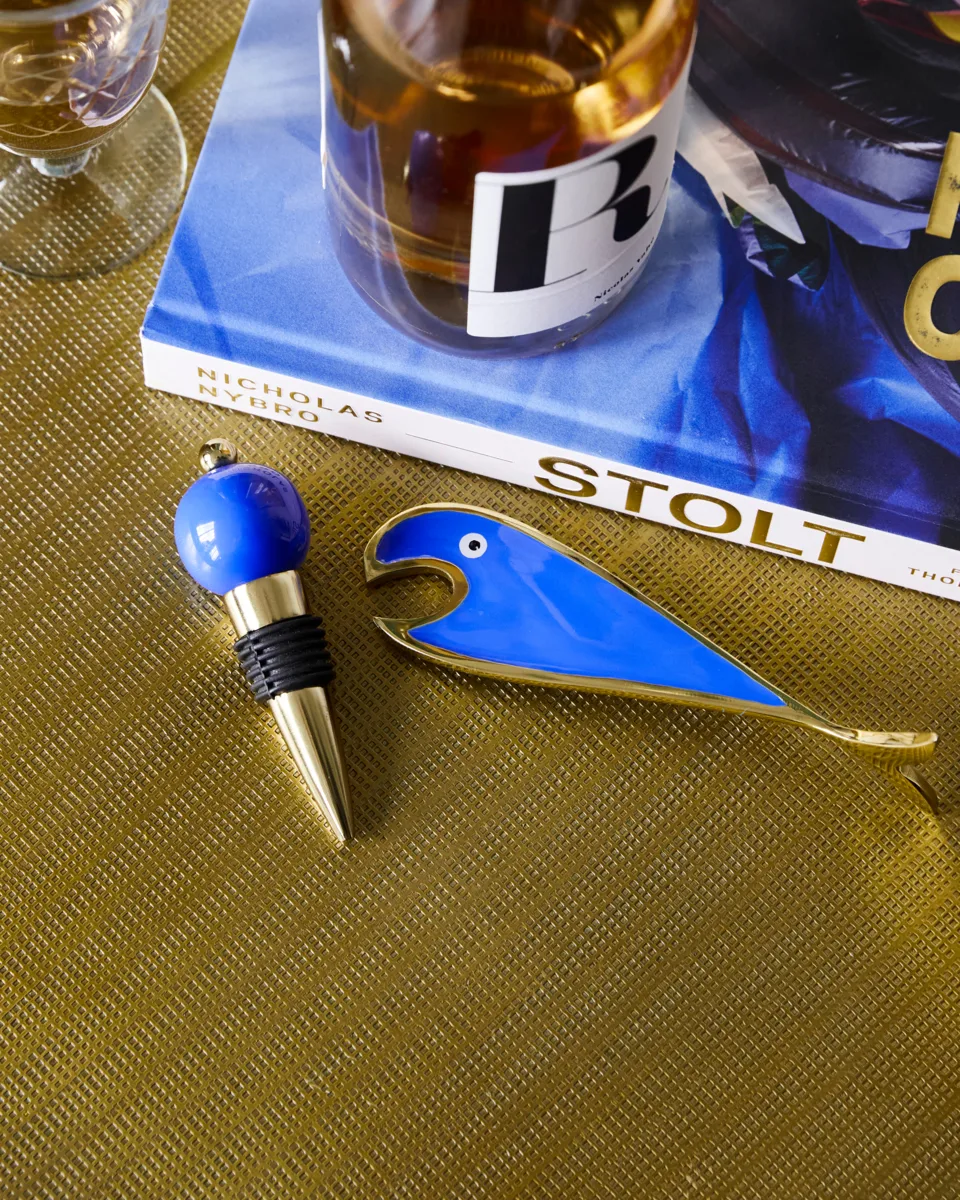 Open barset 2 τεμάχια, Μπλε House Doctor