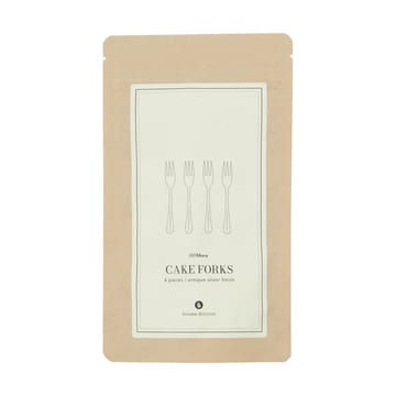 Μora πιρούνι για τούρτα σετ 4 τεμαχίων - Silver finish - House Doctor