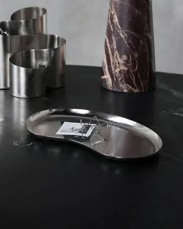 Δίσκος Osea 15x28 cm - Φινίρισμα silver - House Doctor
