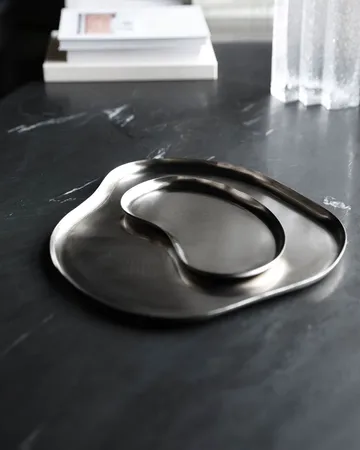 Δίσκος Osea 35x41 cm - Φινίρισμα silver - House Doctor