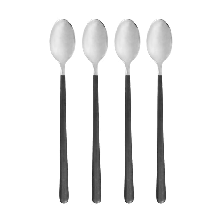 Ox μακριά κουτάλια 4-pack - Μαύρο-εκρου - House Doctor