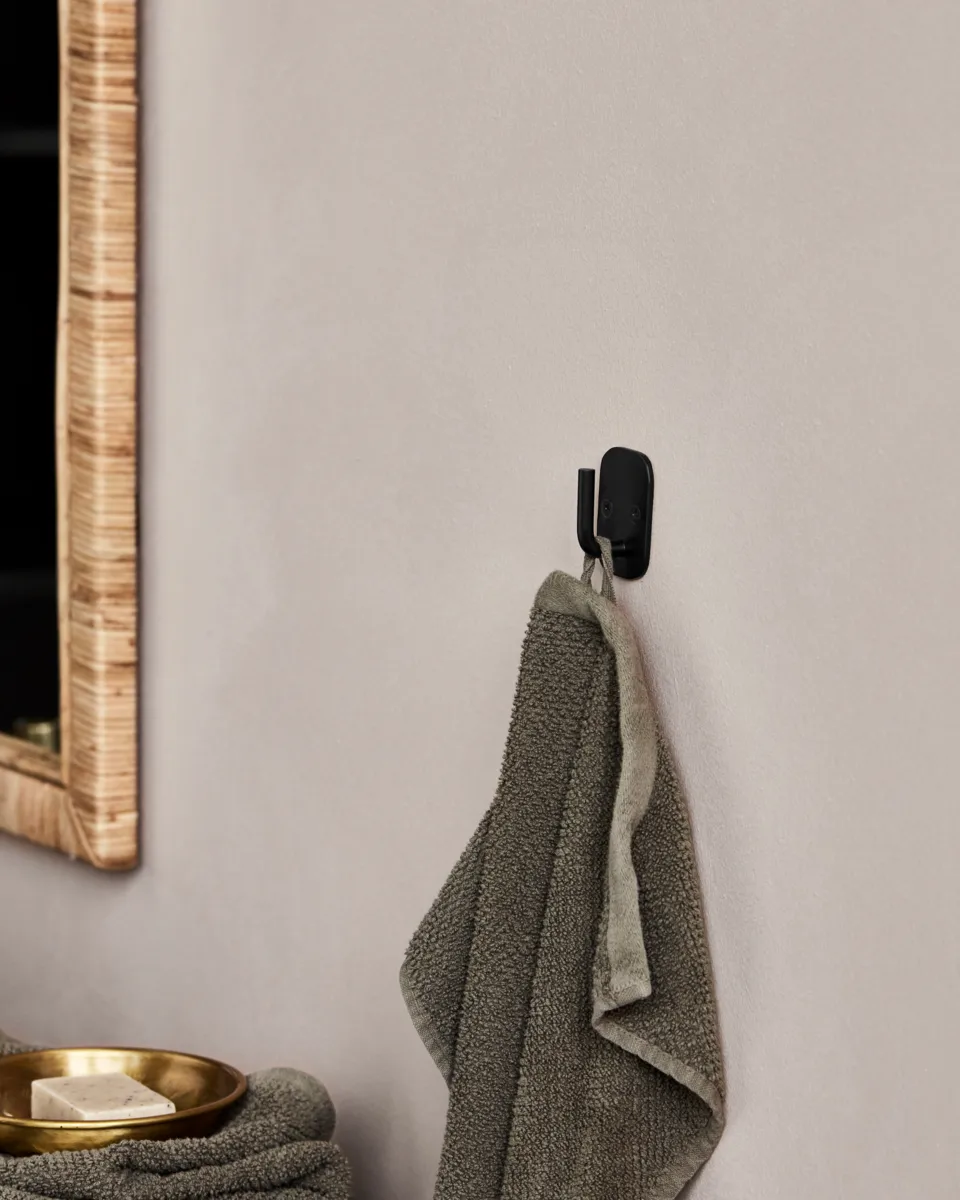 Pati άγκιστρο 4x6 εκ., Μάυρο House Doctor