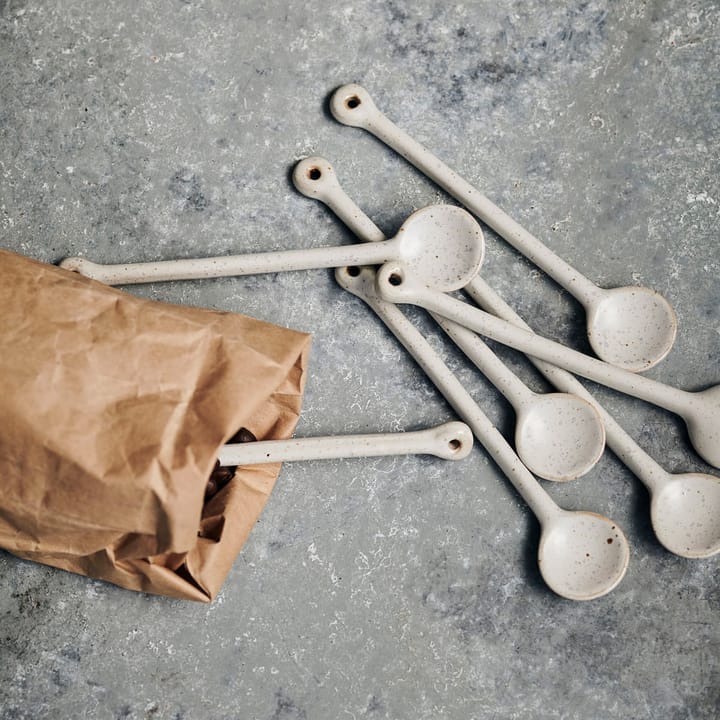 Pion κουτάλι 14 cm, γκρι-λευκό House Doctor