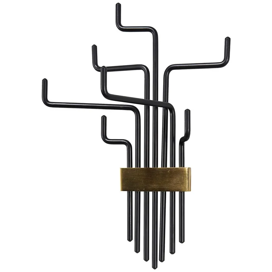 Pipes κρεμάστρα, Μαύρο House Doctor