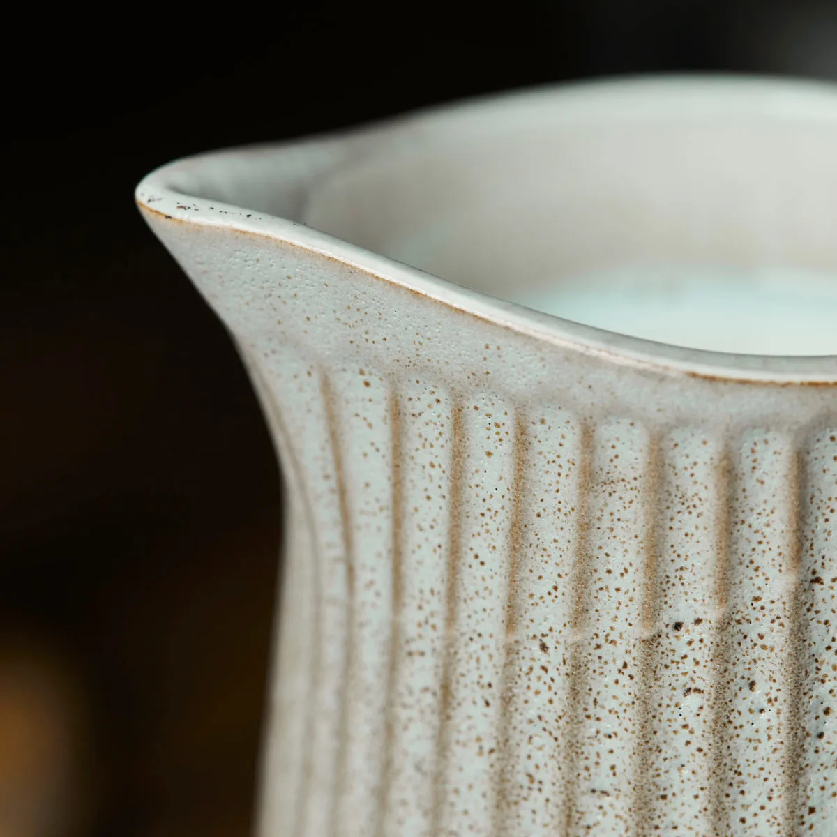 Κανάτα γάλακτος Pleat 28 cl, Γκρι-καφέ House Doctor