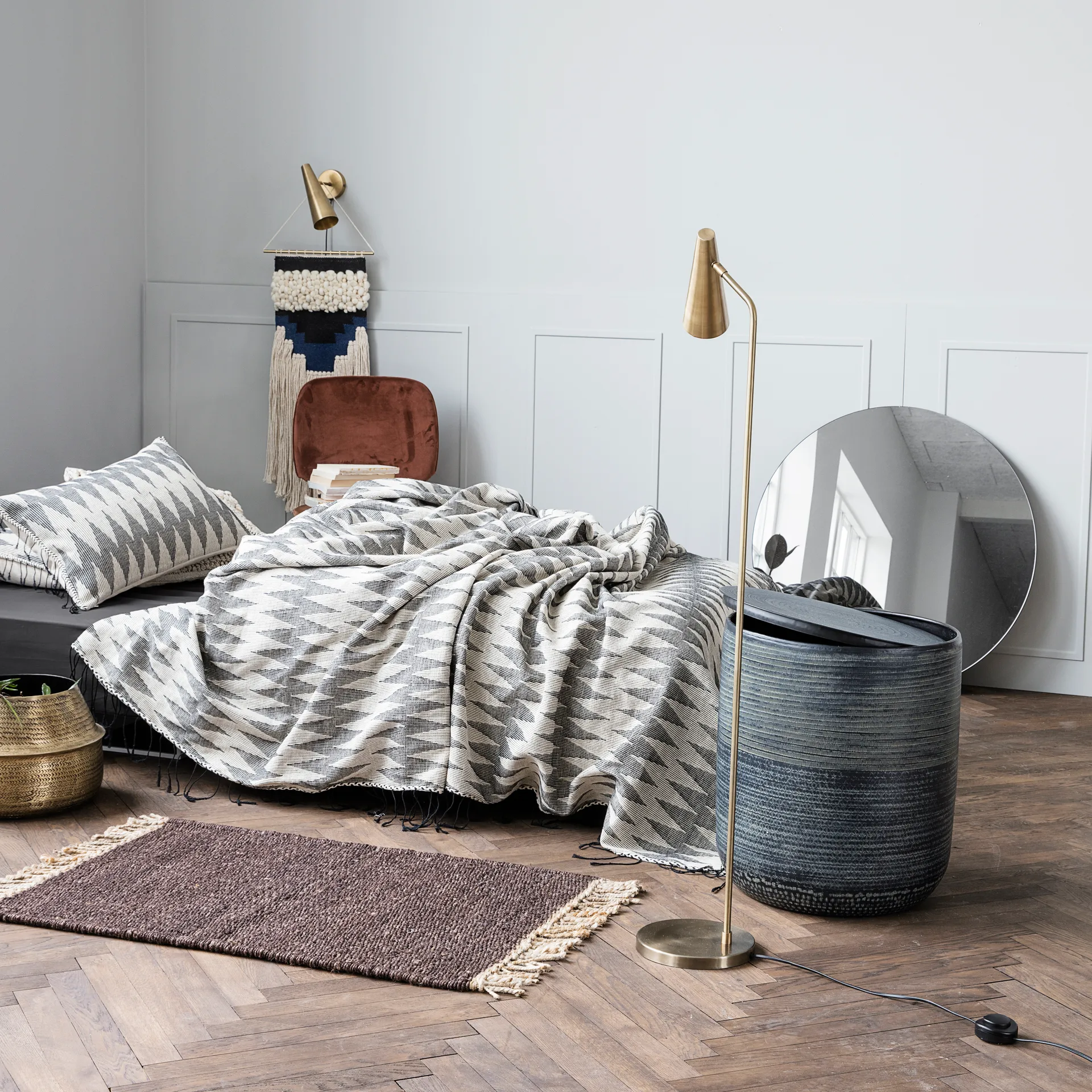 Precise επιδαπέδιο φωτιστικό, ορείχαλκος House Doctor