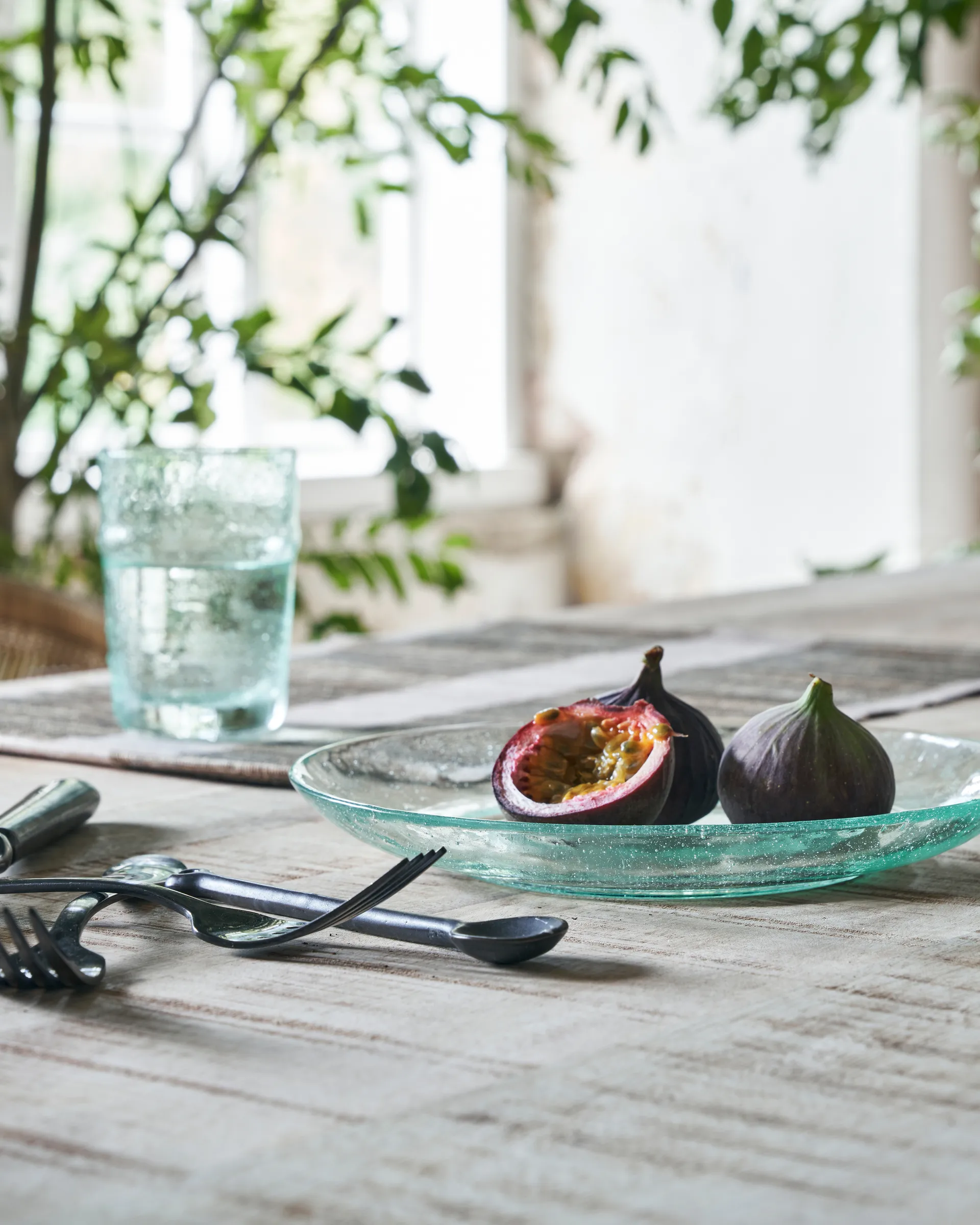 Rain μικρό πιάτο Ø21 εκατοστά 2 τεμάχια, Διαφανές House Doctor