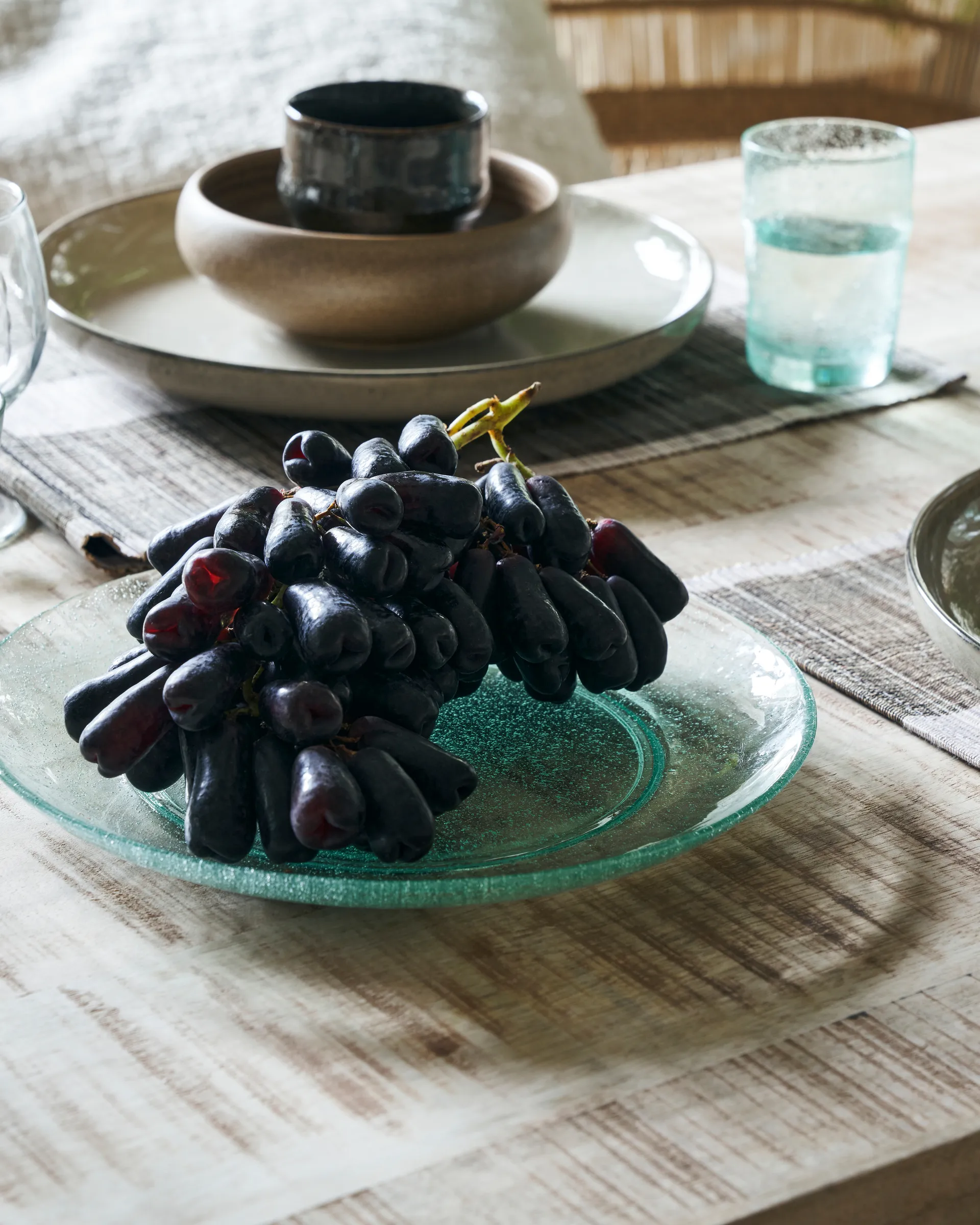 Rain πιάτο Ø27 εκατοστά 2 τεμάχια, Διαφανές House Doctor