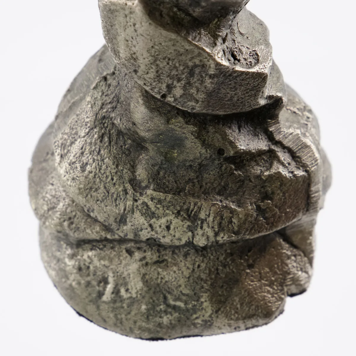 Κηροπήγιο Raku αντικέ ασημένιο, 25 εκατοστά House Doctor