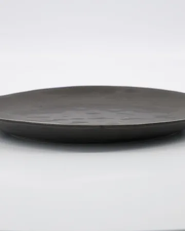 Rustic πιάτο Ø27.5 cm - Σκούρο γκρι - House Doctor