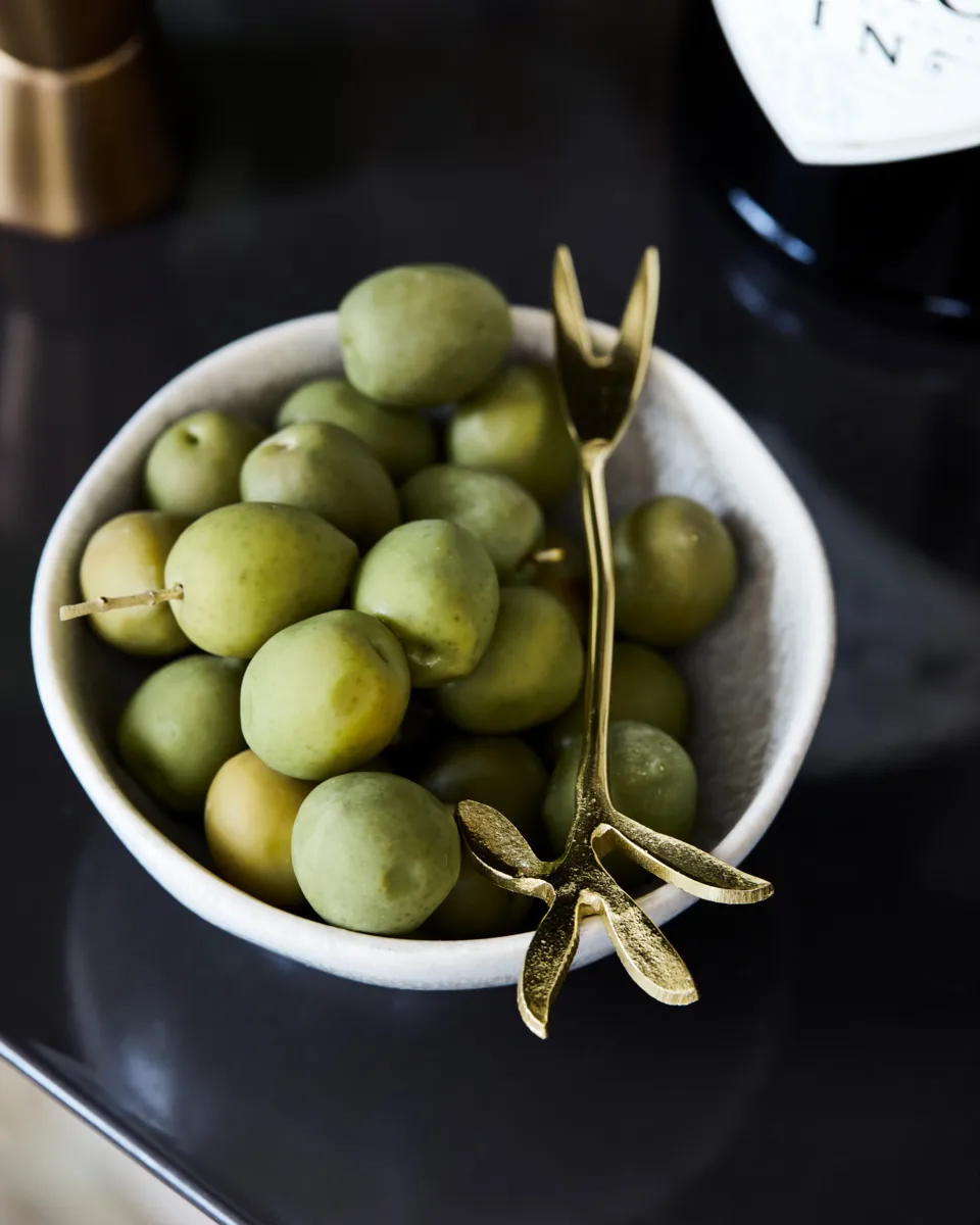 Serve πηρούνι σερβιρίσματος 4-pack, Αντικέ χρυσό House Doctor