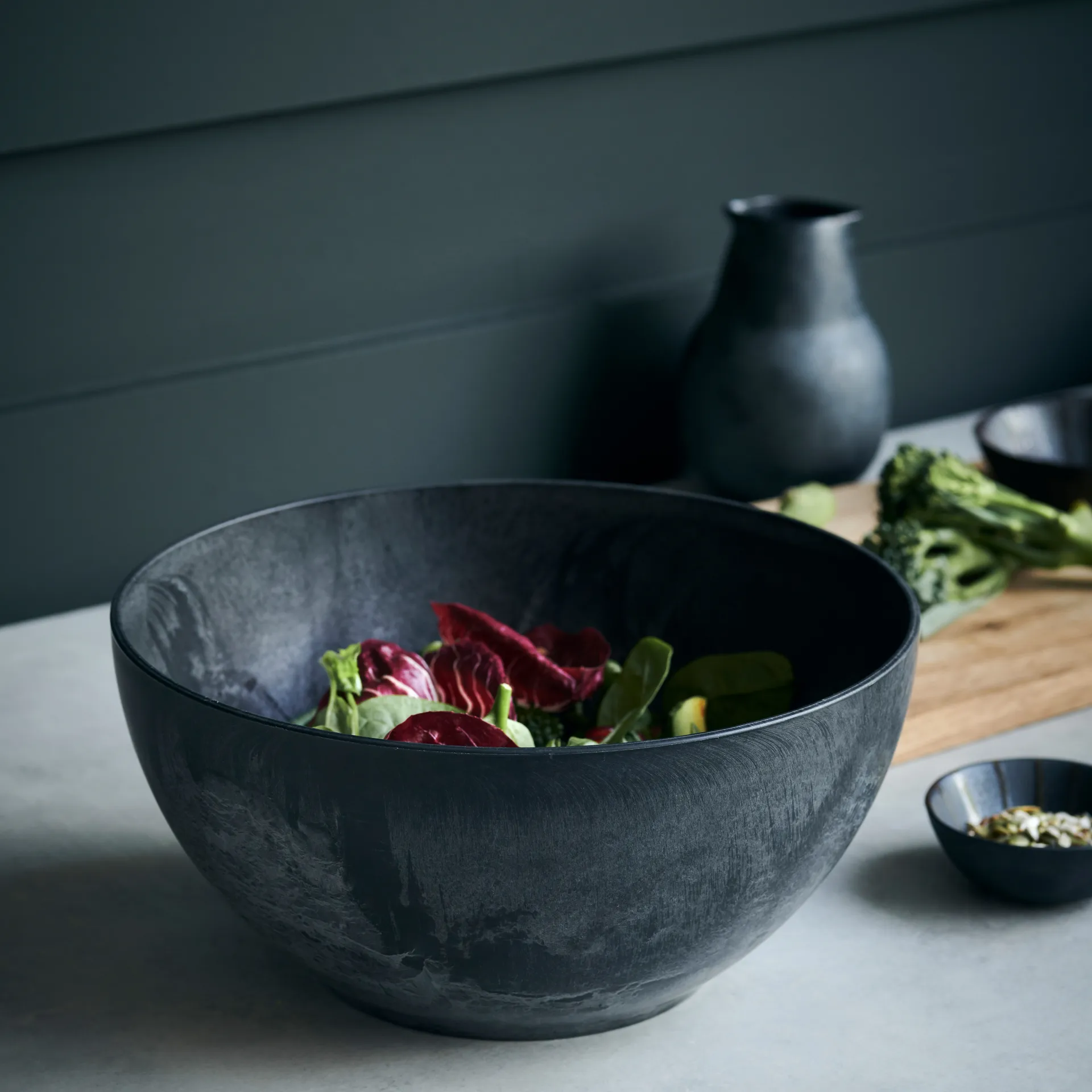 Serveur μπολ σερβιρίσματος Ø 24 cm, μαύρο House Doctor