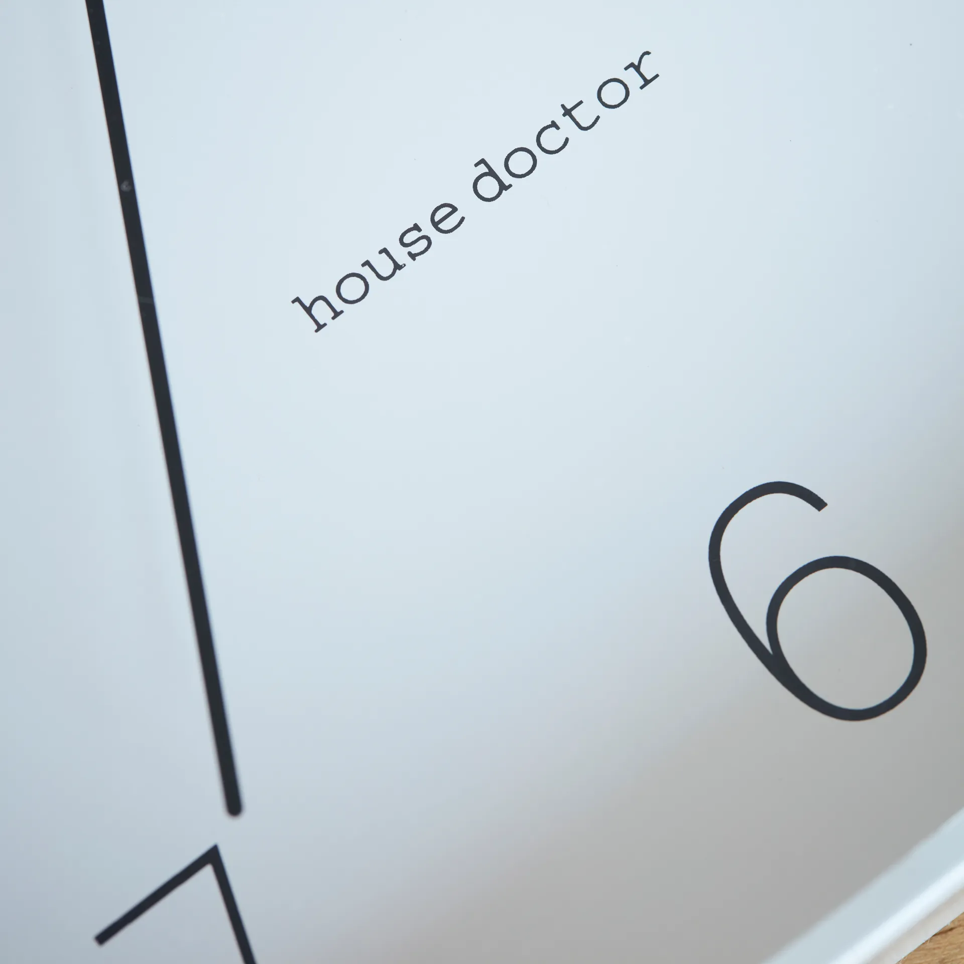 Shape ρολόι τοίχου, γκρι House Doctor