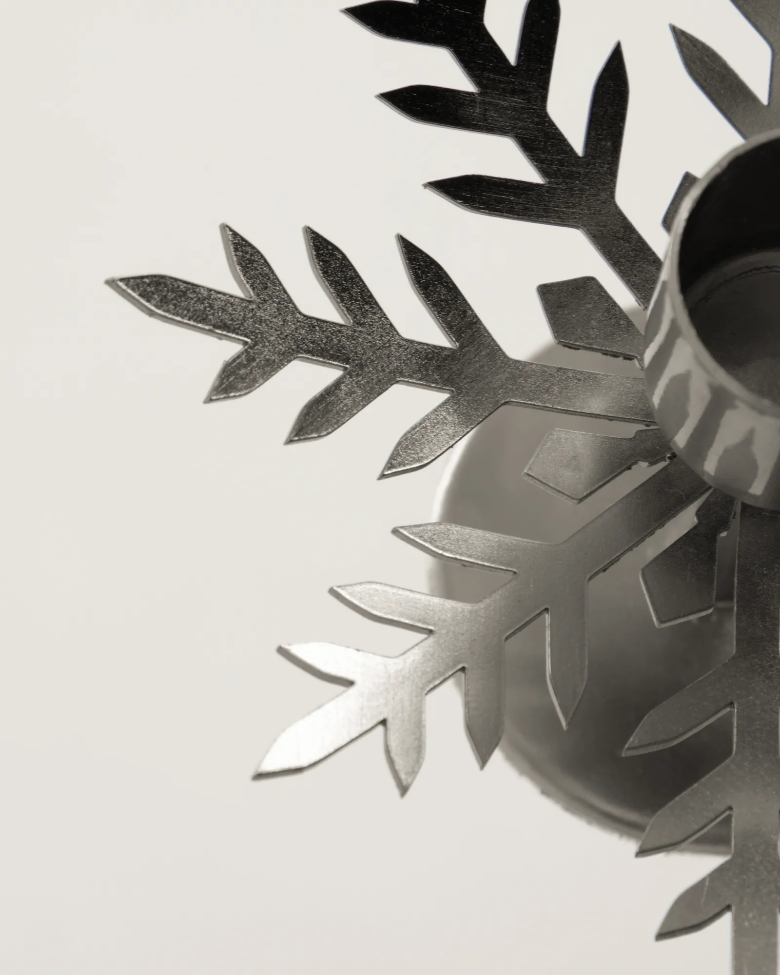 Snowflake κηροπήγια 2 τεμ., Silver finish House Doctor