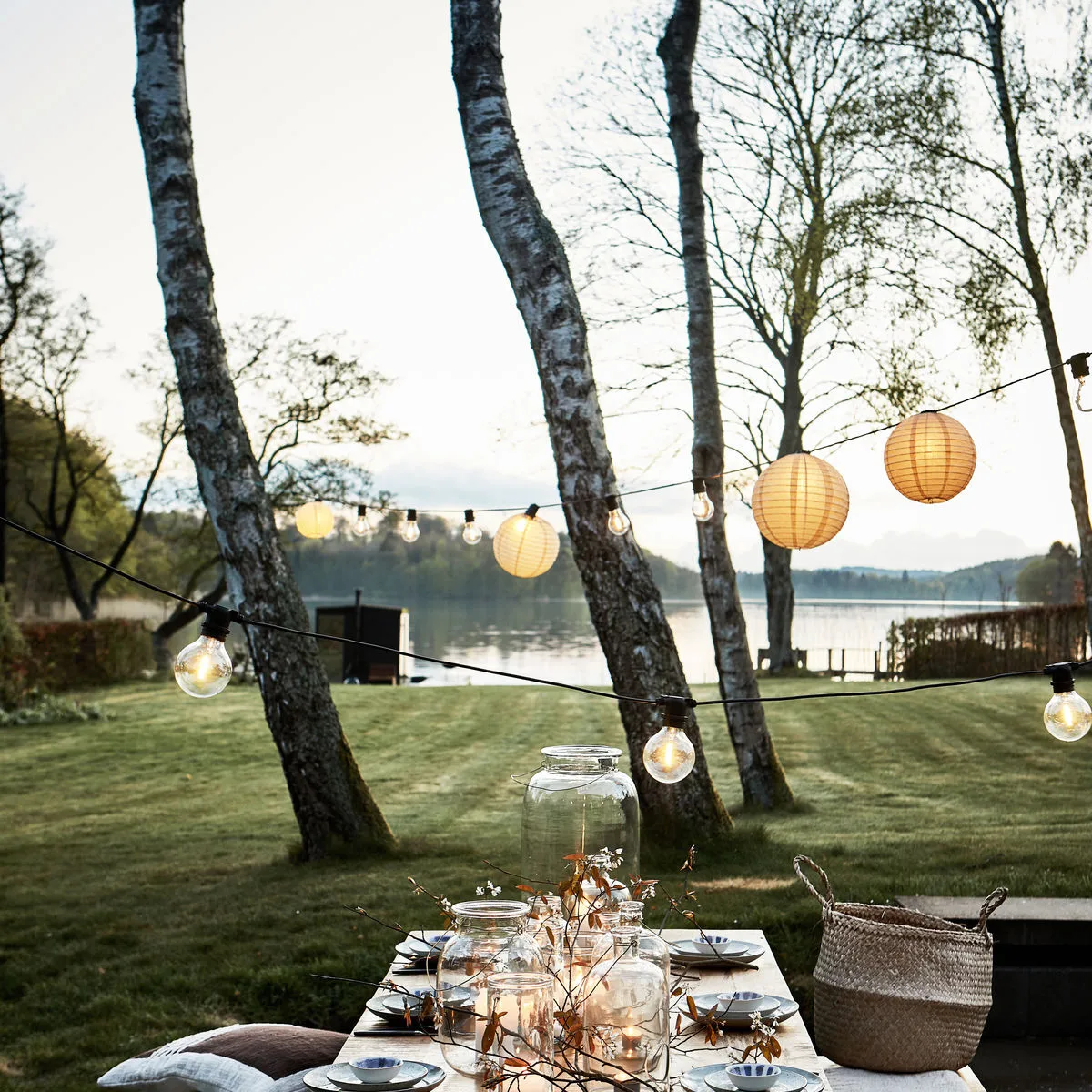 Soni καπέλο φωτιστικού συσκευασία 10 τεμαχίων άμμος, Ø 15 cm House Doctor