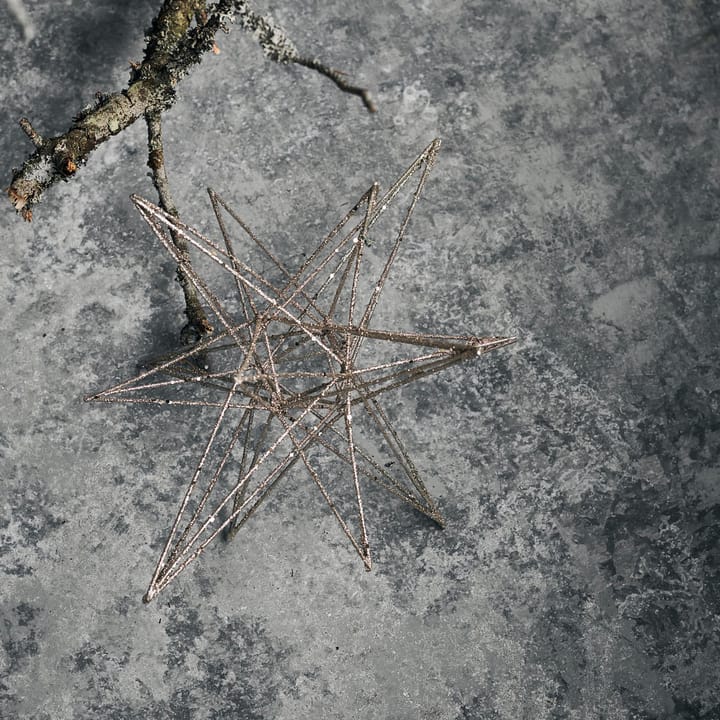 Star Χριστουγενιάτικο διακοσμητικό 14x25 cm, Σαμπανιζέ House Doctor