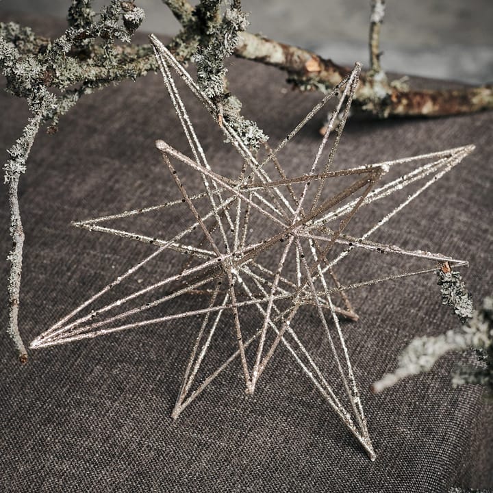 Star Χριστουγενιάτικο διακοσμητικό 21x35 cm, Σαμπανιζέ House Doctor