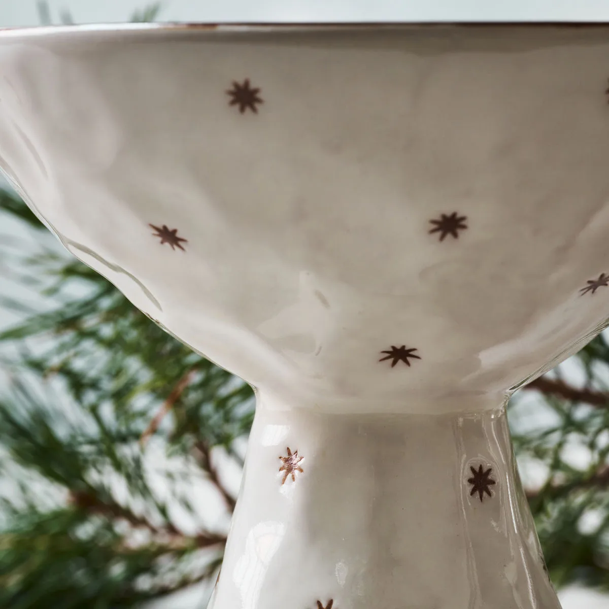 Πιατάκι κέικ Starry Ø15 εκ., Λευκό House Doctor