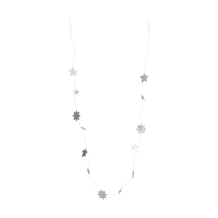 Stars γιρλάντα - Ασημένιο φινίρισμα, 200 εκ. - House Doctor