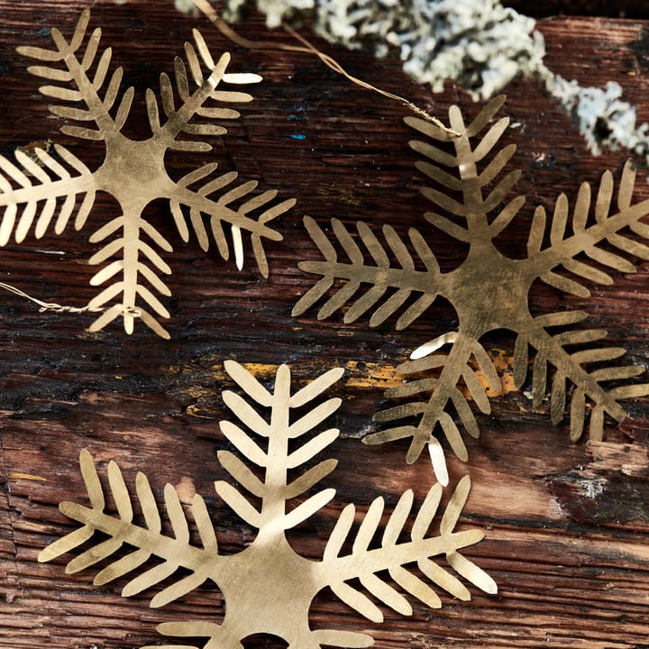 Stars Lamet κρεμαστά διακοσμητικά συσκευασία 3 τεμαχίων, Αντικέ ορείχαλκος House Doctor