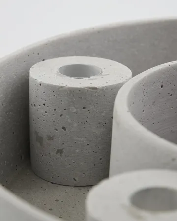 Κηροπήγιο The Ring - Grey - House Doctor