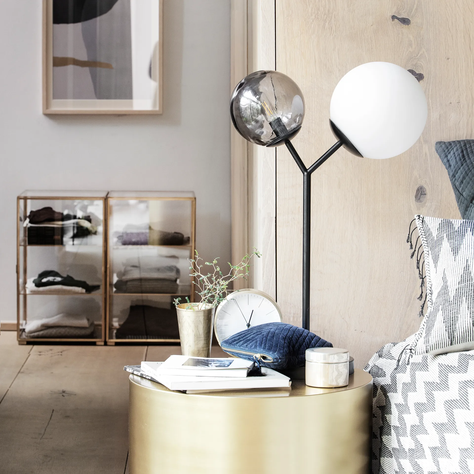 Twist επιτραπέζιο φωτιστικό, Μαύρο House Doctor