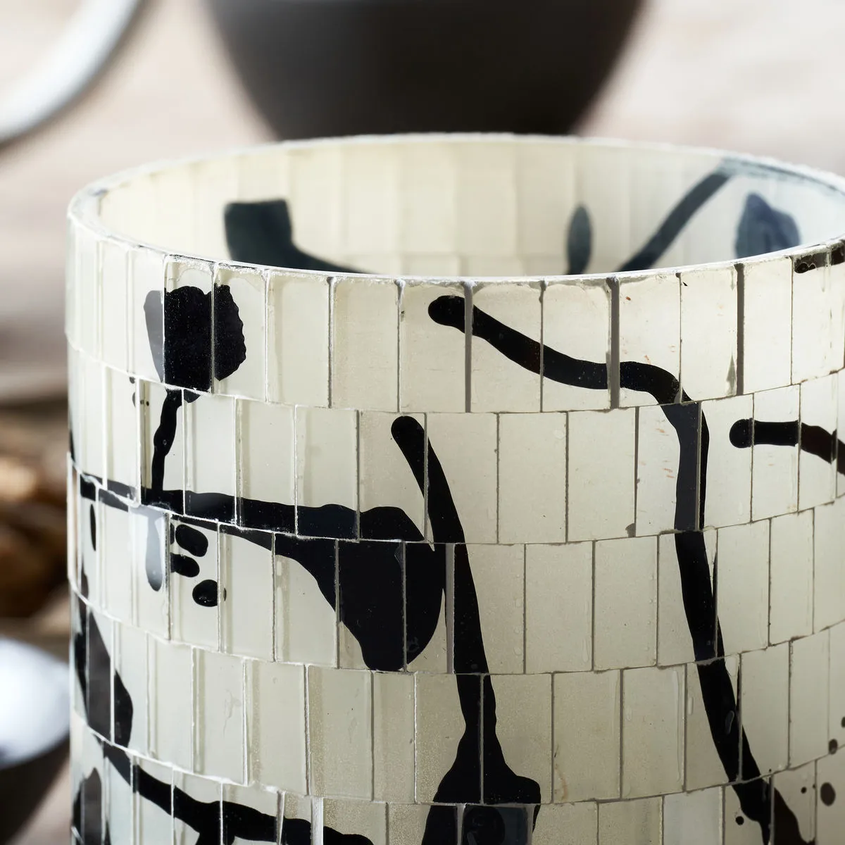 Κηροπήγιο για ρεσώ Vana Ø10,5 cm, Mαύρο House Doctor