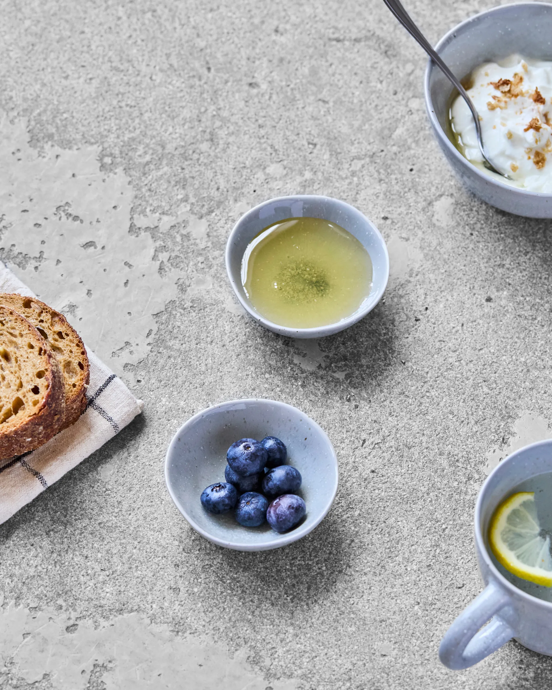 Vida μπολ 6 cl σετ 4, Ανοιχτό μπλε House Doctor