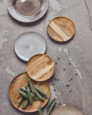 Wood δίσκος Ø17,5 εκ. 2-pack - Natural - House Doctor