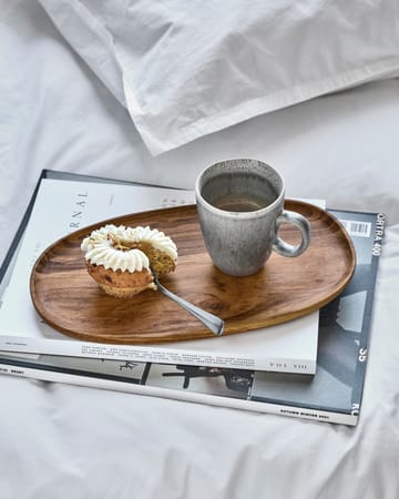 Wood δίσκος 19x33 εκ. 2-pack - Natural - House Doctor
