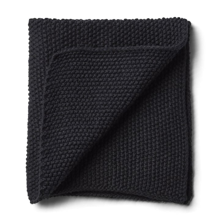 Humdakin πλεκτή πετσέτα για τα πιάτα 28x28 cm - Κάρβουνο  - Humdakin