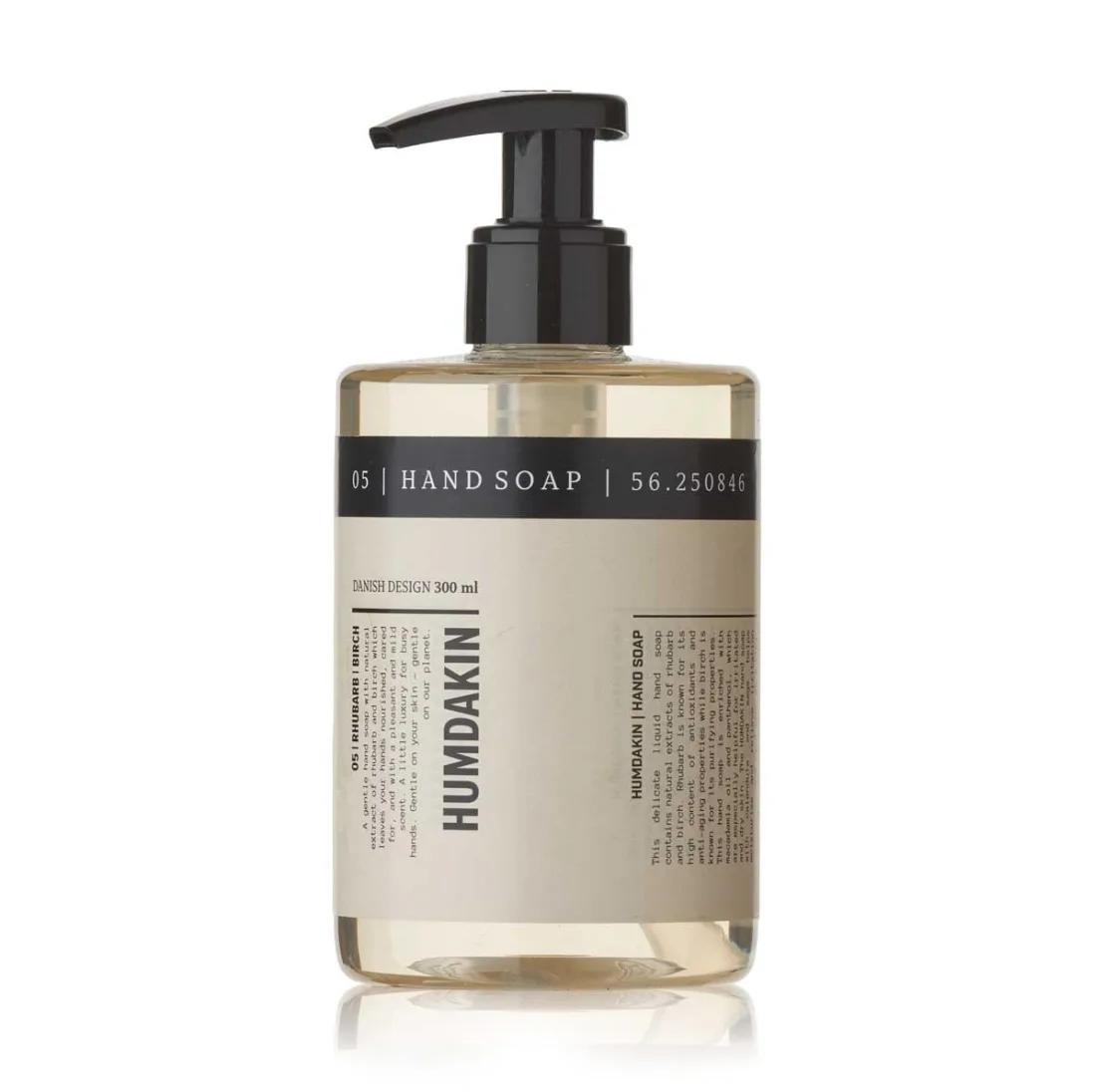 Humdakin σαπούνι για τα χέρια 300 ml, Ραβέντι και σημύδα Humdakin