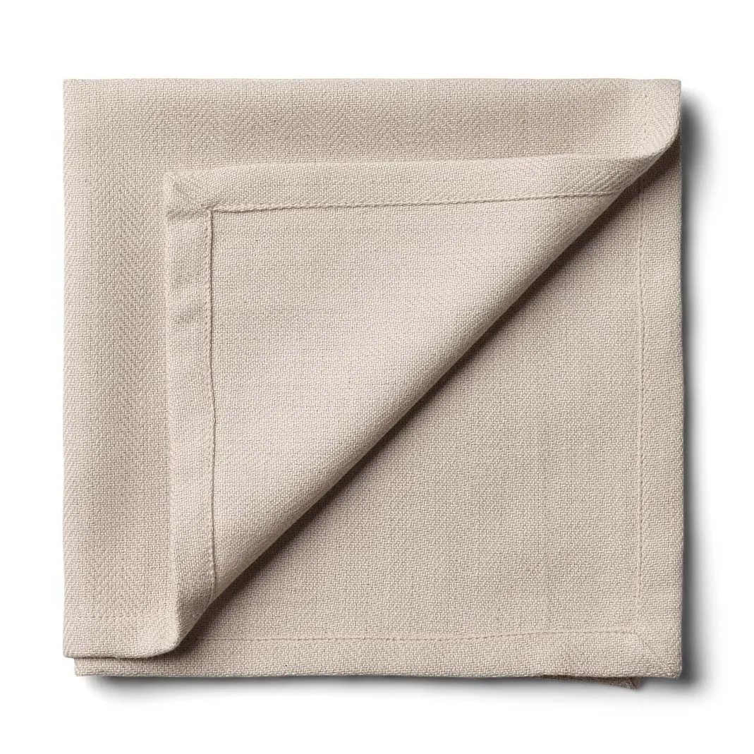 Humdakin υφασμάτινη πετσέτα 40x40 cm Συσκευασία 2 τεμαχίων, Ανοιχτό χρώμα πέτρας Humdakin