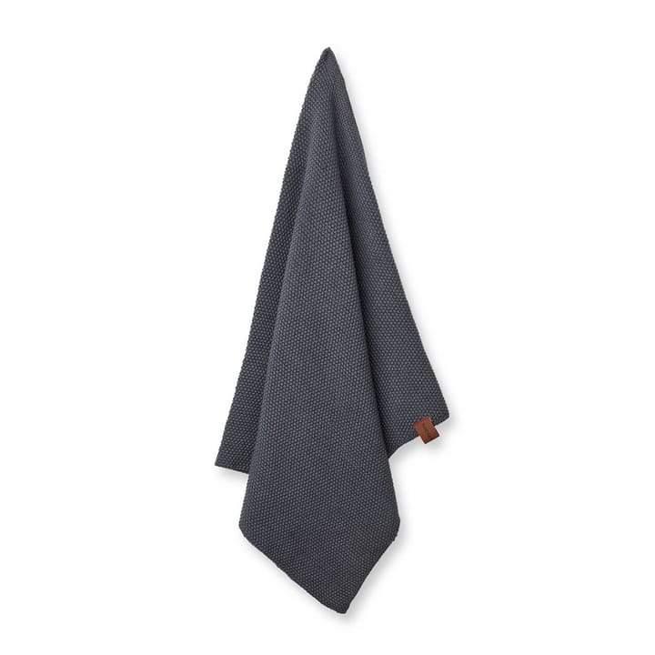 Humdakin πλεκτή πετσέτα κουζίνας 45x70 cm - Σκούρο σταχτί - Humdakin