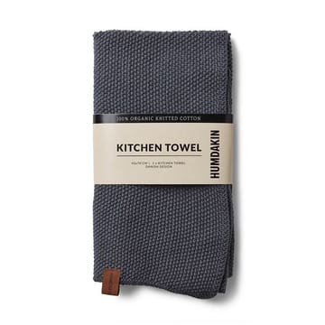 Humdakin πλεκτή πετσέτα κουζίνας 45x70 cm - Σκούρο σταχτί - Humdakin