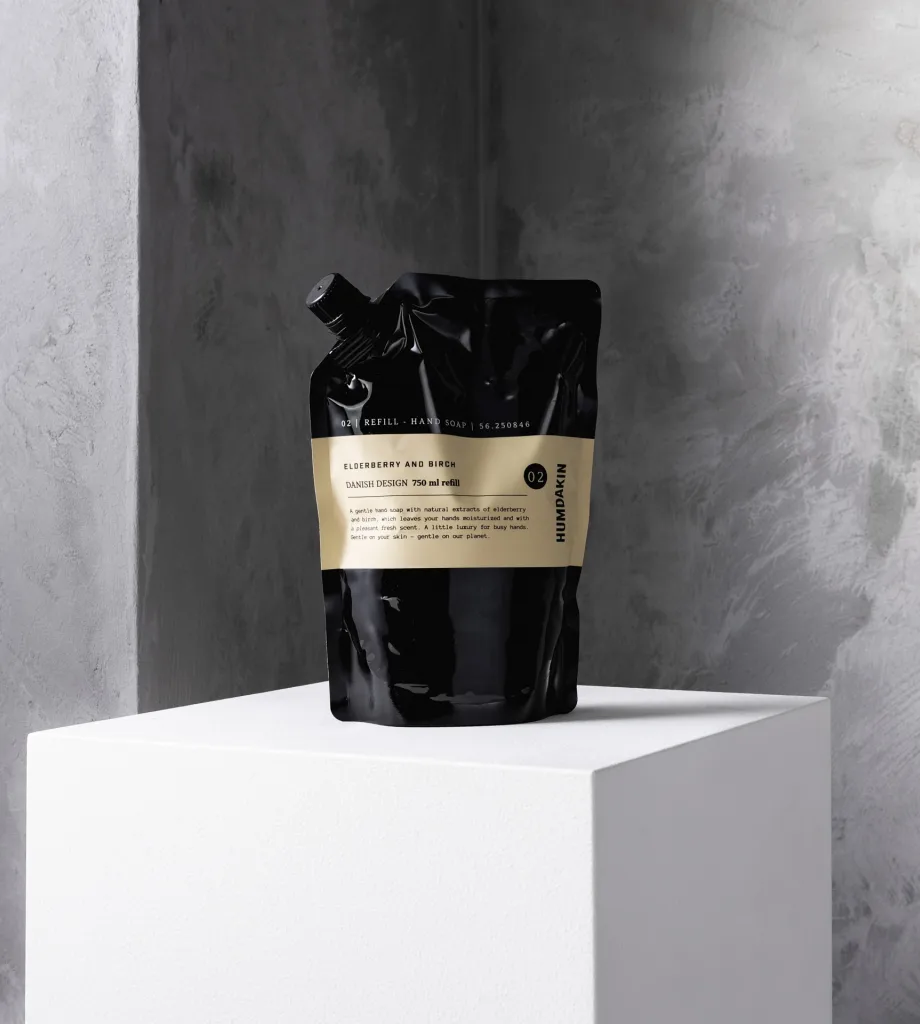 Humdakin ανταλλακτικό σαπουνιού για τα χέρια 750 ml, Μούρα κουφοξυλιάς και σημύδα Humdakin