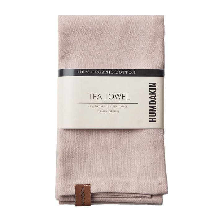Humdakin Organic πετσέτα κουζίνας 45x70 cm Συσκευασία 2 τεμαχίων, Latte Humdakin