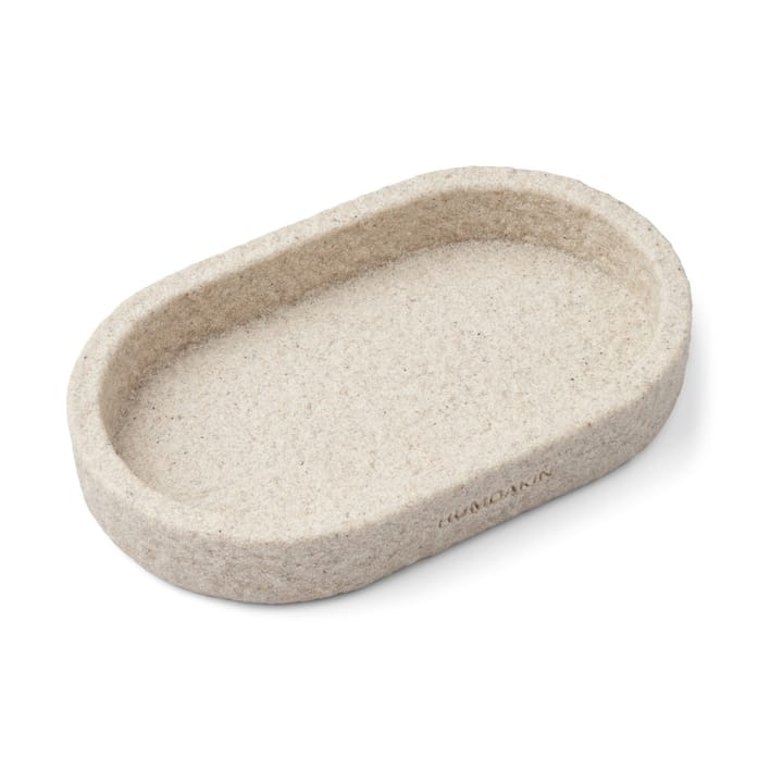 Humdakin Sandstone oval tray 15x25 εκ - Φυσικό - Humdakin