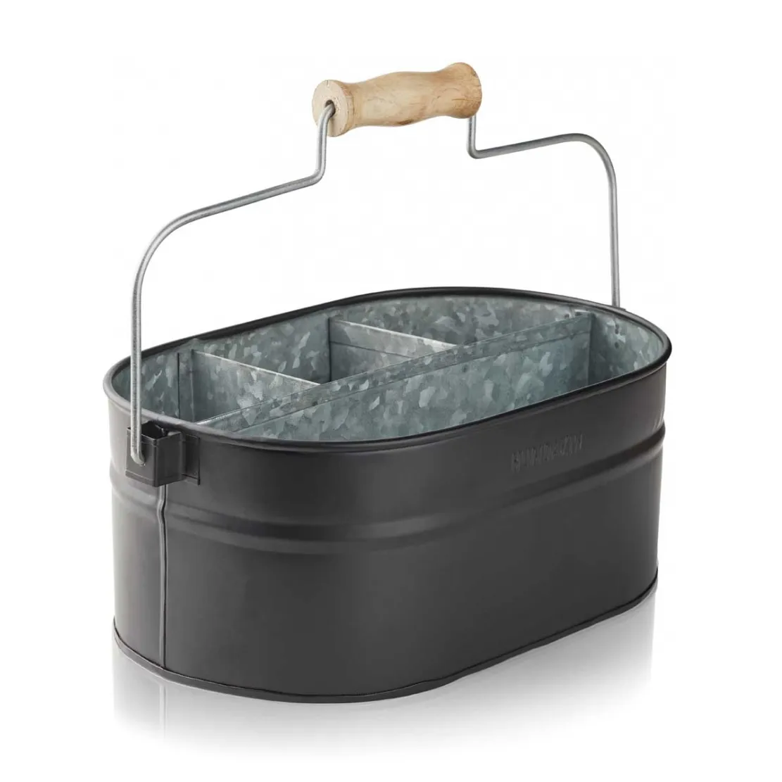 Humdakin System bucket κουτί αποθήκευσης 30x19 cm, Ματ μαύρο Humdakin