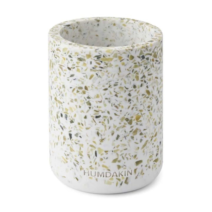 Humdakin Terrazzo βάζο Ø10 cm - Πράσινο-λευκό - Humdakin